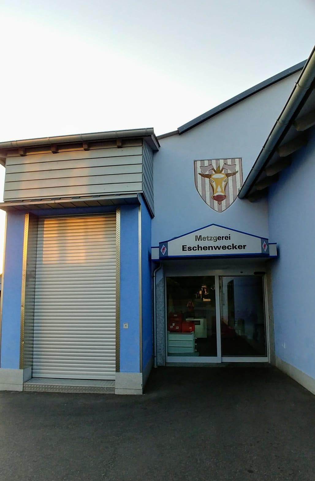 Verkaufsraum der Metzgerei Eschenwecker in Vilseck